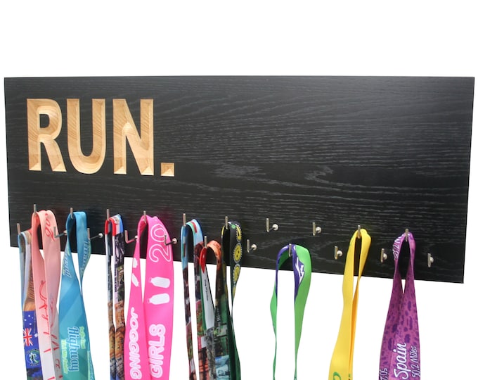 Running And Race Bibs Medal Hanger, Personalized Medal Display Rack, Wrestling Medal Hanger, Running Medal Holder With optional Bibs, R20/B