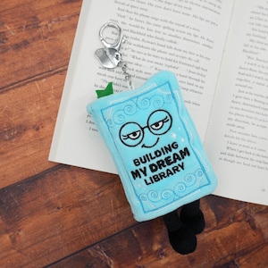 Building My Dream Library: Book Bag Charm