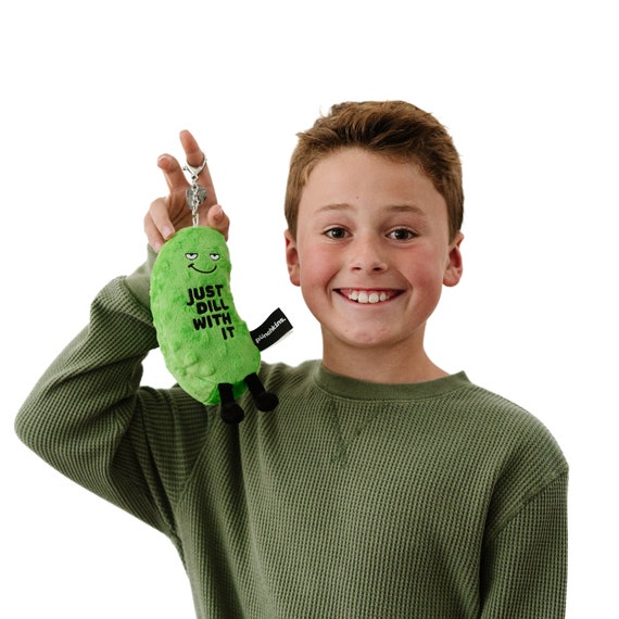 Dill Pickle Bag Charm Plush Dill Pickle Bag Charm Plush