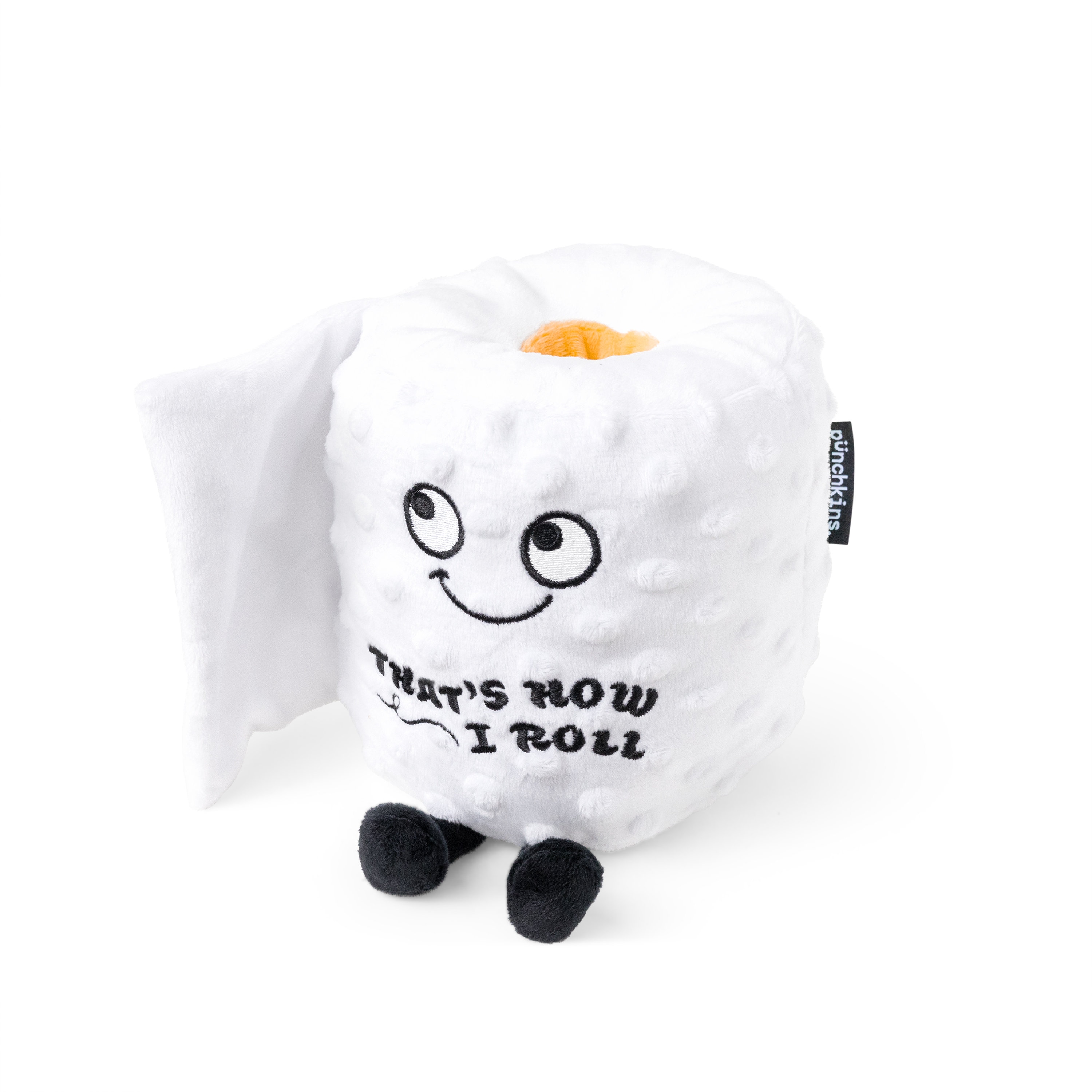 Plush toilet paper dog toy outlet
