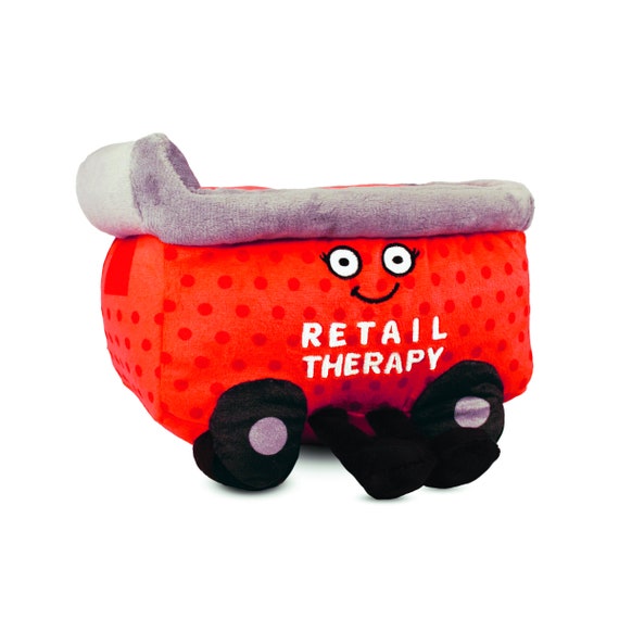 Shopping Cart Retail Therapy Plush Shopping Cart Retail Therapy Plush