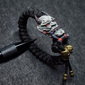 Oni Paracord Bracelet • 3D Printed Clasp