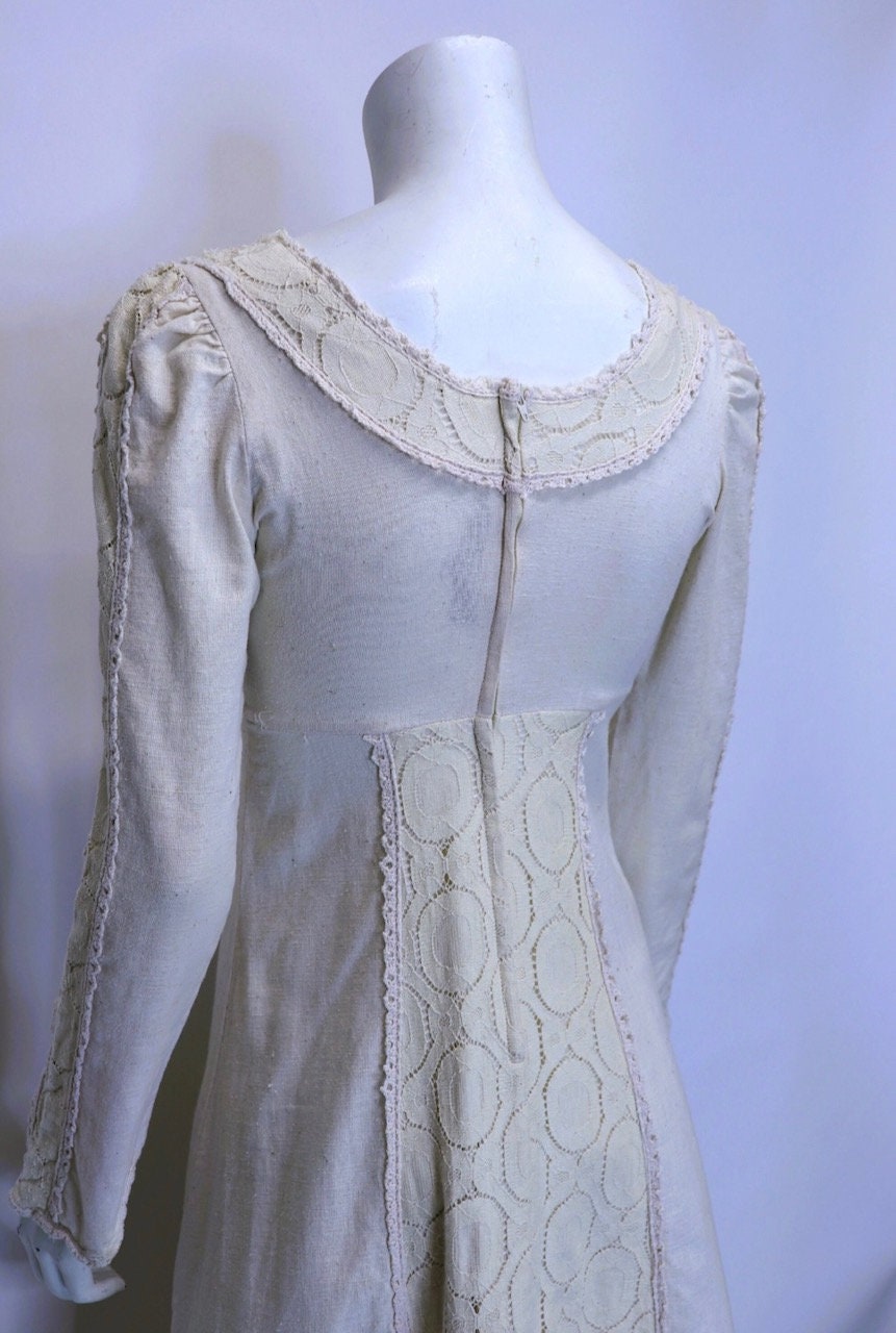 Vintage 1960s Gunne Sax Black Label Romantic Prairie Dress San ...