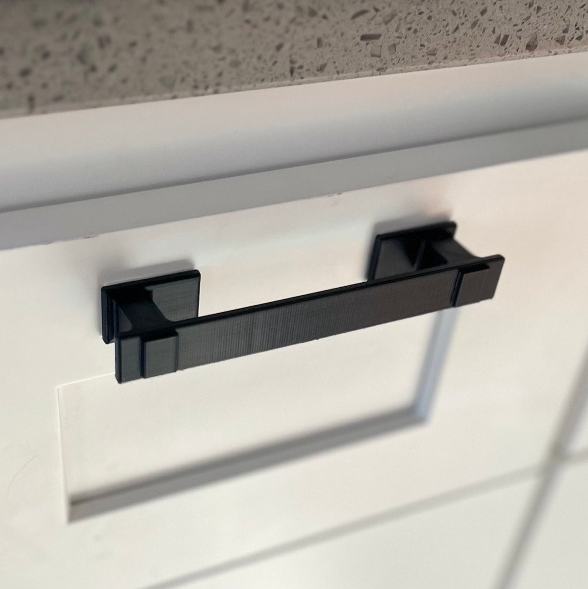 Self Adhesive Pulls Black No Drilling Modern 3M Etsy