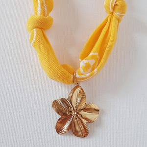 Build you own bandana charm  Necklace /  personalized scarf Charm Necklace / Gift for her / Lucky charms / protection charms / gold