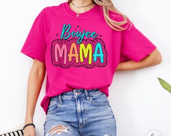 Boujee Mama Shirt, Mom Shirt, Retro Mama, Gift for Mama, Gift for Mom, Mother's Day Gift, Boujee Shirt, Mom Life T-Shirt,