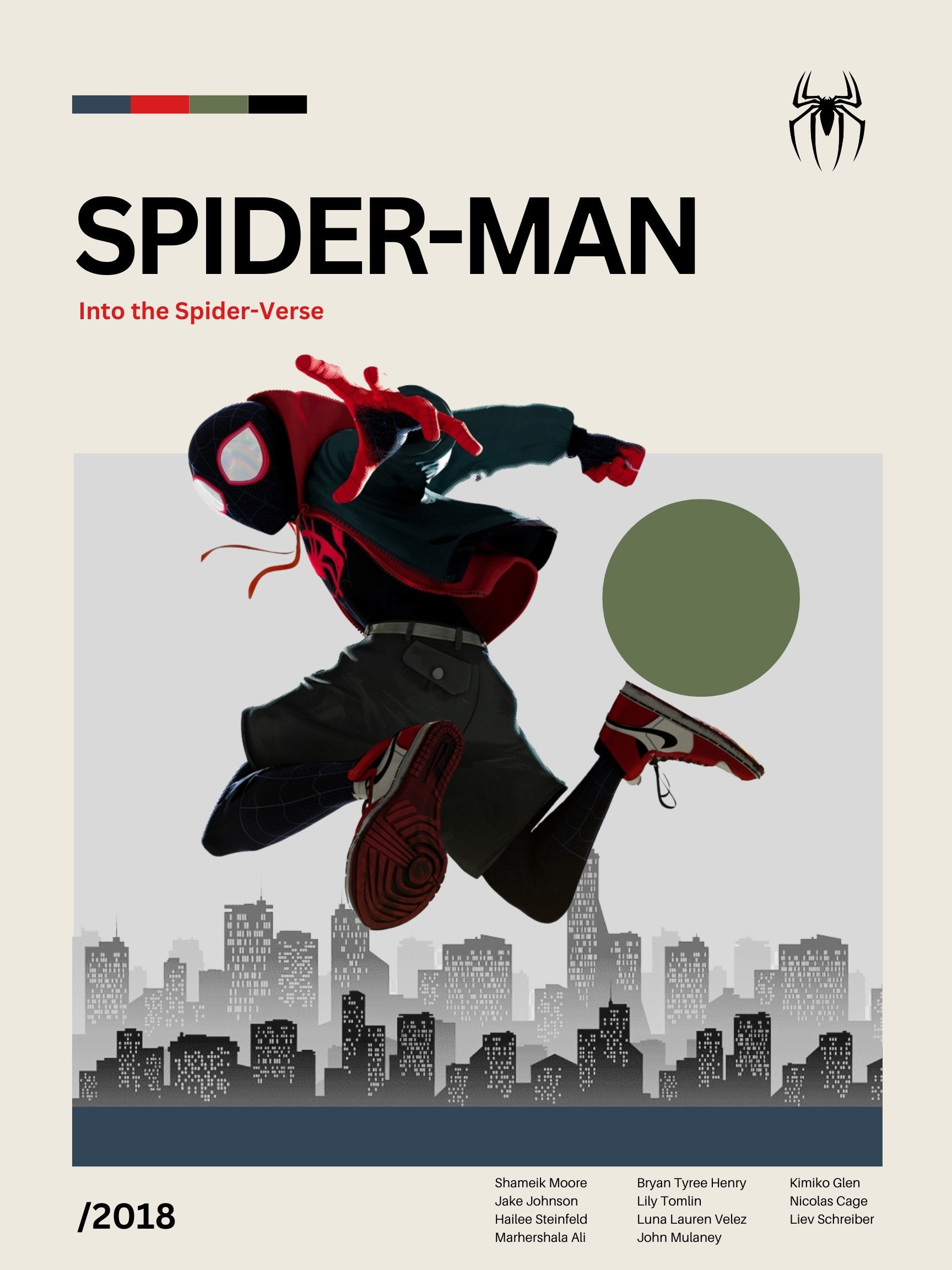Discover SpiderMan Poster - Miles Morales - Anime Poster