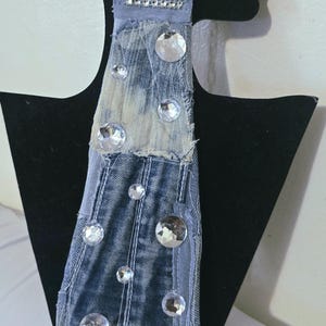 Denim Women Neck Tie - Etsy display picture 1