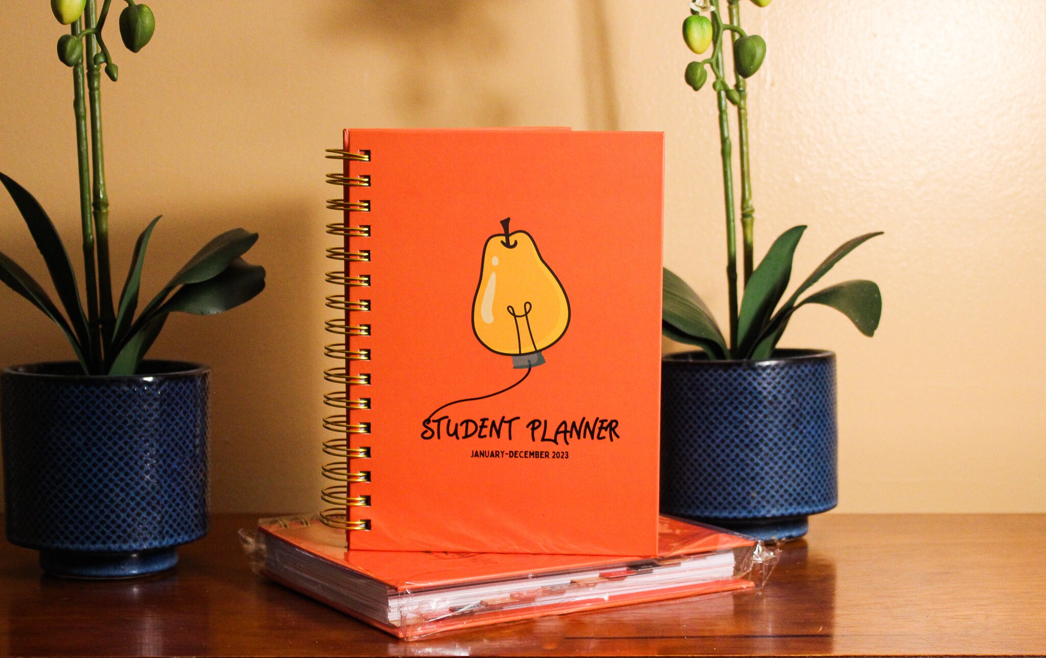 Academic Student Planner A5 Size Monthly weekly Planner Etsy