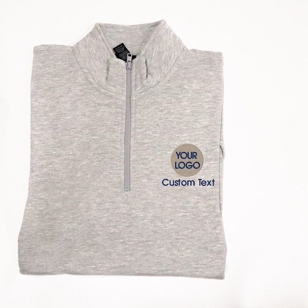 Custom Quarter Zip Etsy