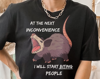 Opossum T-Shirt: Lustiges Opossum T-Shirt