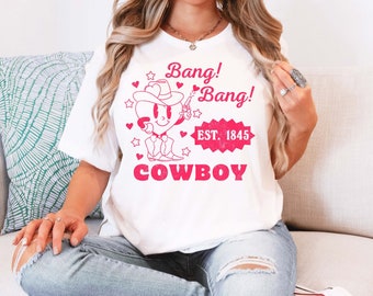 Cowboy Heart T-Shirt: Funny Western Graphic Tee