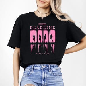 BlackPink Deadline World Tour Shirt, Deadline T-Shirt, Kpop Fan Tee, BlackPink Shirt, Deadline Concert Shirt, BlackPink Deadline Tee