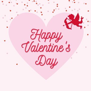 Download de impressão do cartão do Dia dos Namorados (Cupido, Corações, Cisnes, Lobos, Águias, Guindastes Sandhill, Castores, Cardeais, Pessoas, Romântico, Monogomia)