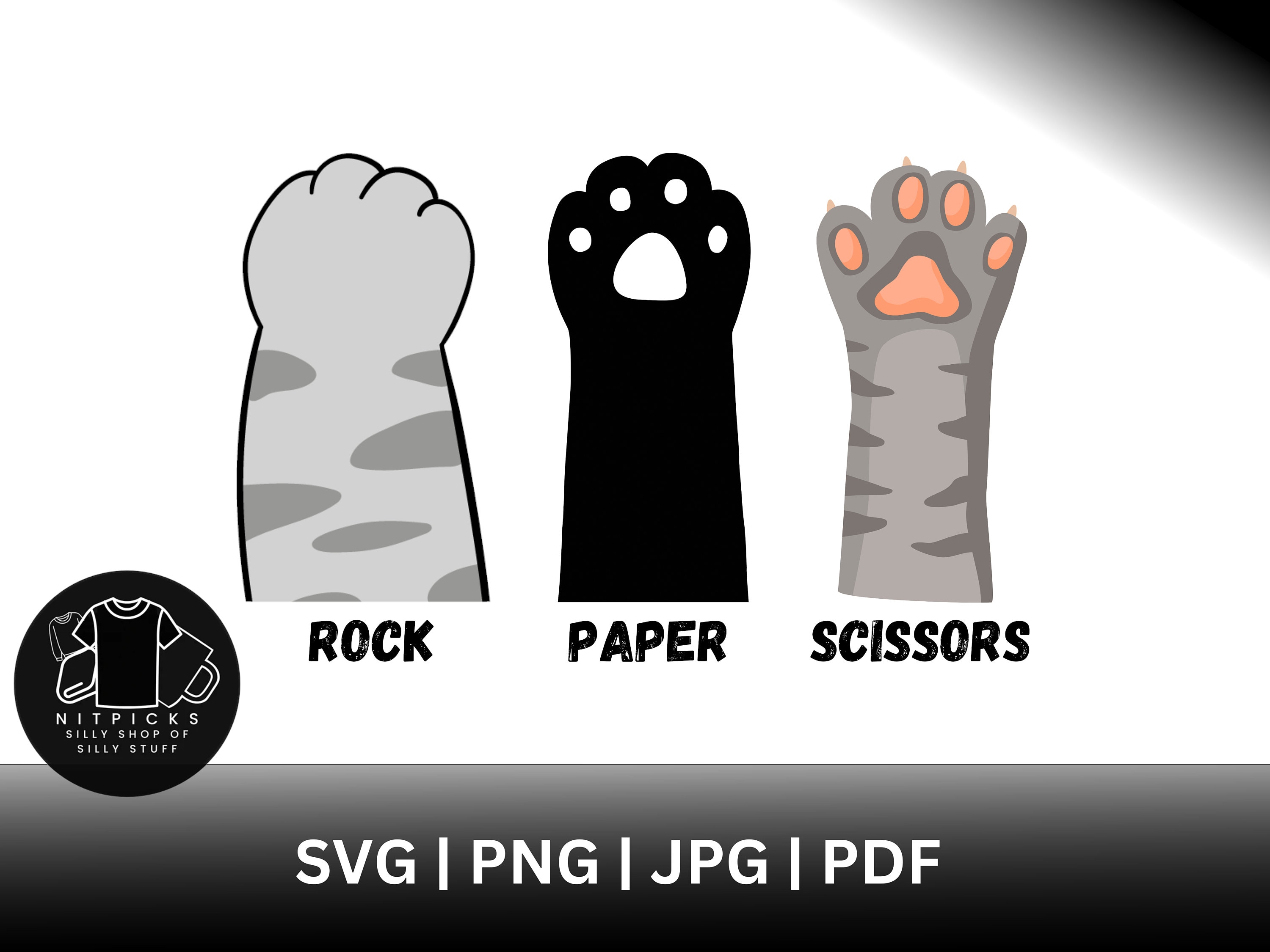 Kid E Cats Rock Paper Scissors at Kevin Benton blog