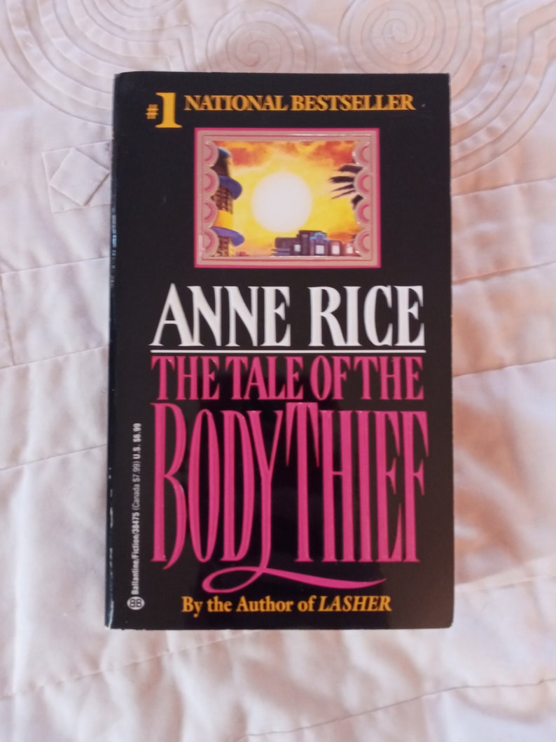Anne Rice The Tale of the Body Thief Vintage Paperback image 1