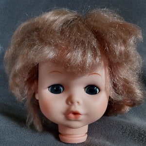 Vintage 5 "Doll Head Sleepy Eyes Made in Hong Kong