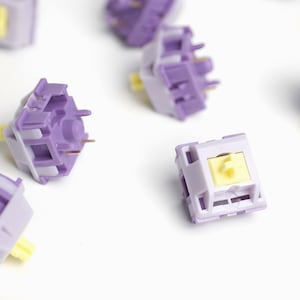 Lubed KTT Hyacinth Linear Switches