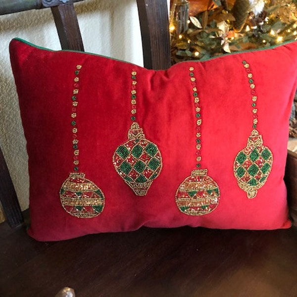 Rhinestone Pillows Etsy