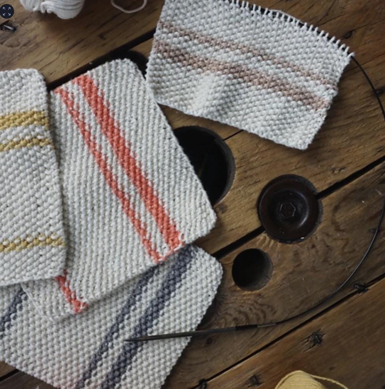 Dishcloth Knitting Pattern | Easy Knitting Pattern, Beginner Knitting Pattern, Easy Dishcloth Knitting Pattern
