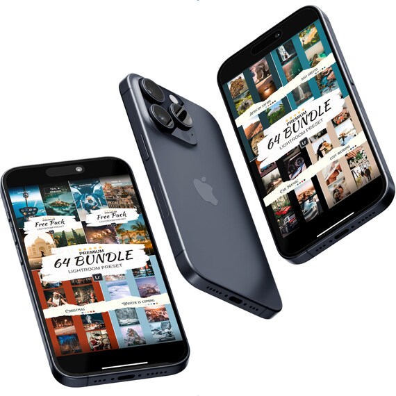 Ultimate Preset Bundle 60 + 4 EXCLUSIVE Presets for LR Mobile & Desktop with Installation Guide