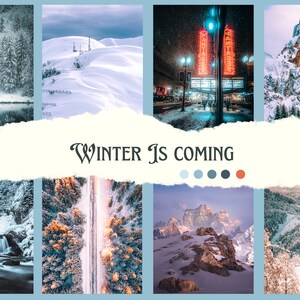 10 Winter LIGHTROOM PRESETS, warm and cozy nature presets, Mobile & Desktop Presets, Instagram filters, Blogger preset, Photographer