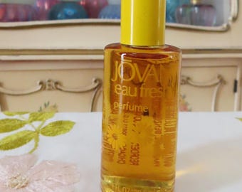 Vintage 1970s ORIGINAL Jovan Inc. EAU FRESH Perfume 1 Oz (30ml) Splash