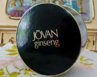 Vintage 1970s Internally SEALED Women’s Jovan GINSENG Perfumed Body Powder 5 Oz Chicago ORIGINAL Formula