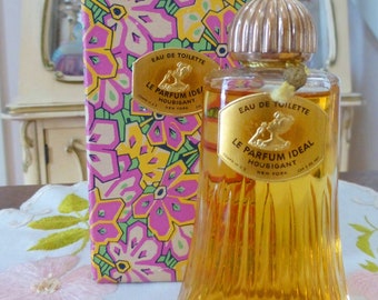 Vintage 1950s Houbigant Le PARFUM IDEAL Eau de Toilette EDT 2 Oz 60ml Splash New in Box