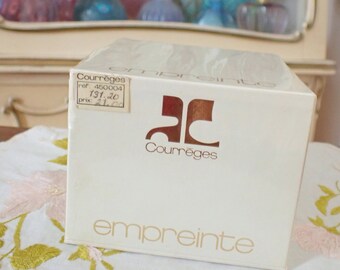 Vintage 1970s (Circa 1970-1977) NIFSB Factory-Sealed Retail Box Courreges EMPREINTE Real Parfum Perfume 1 Oz 30ml Splash