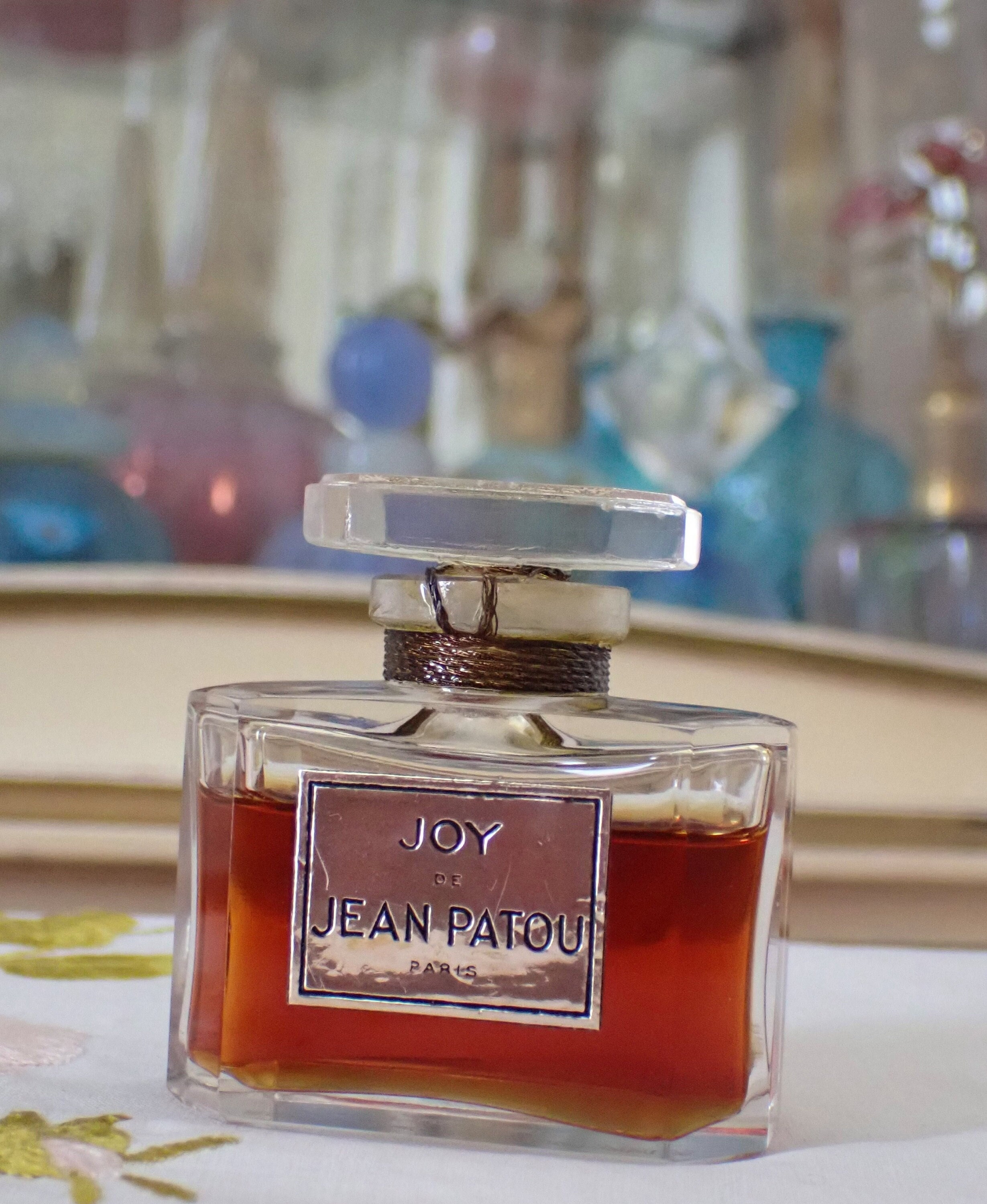 未開栓50's箱付JEAN PATOU1000Parfum7.5ml OLD VINTAGE GREEN JEAN PATOU 1000 PERFUME SMALL BOTTLE WITH