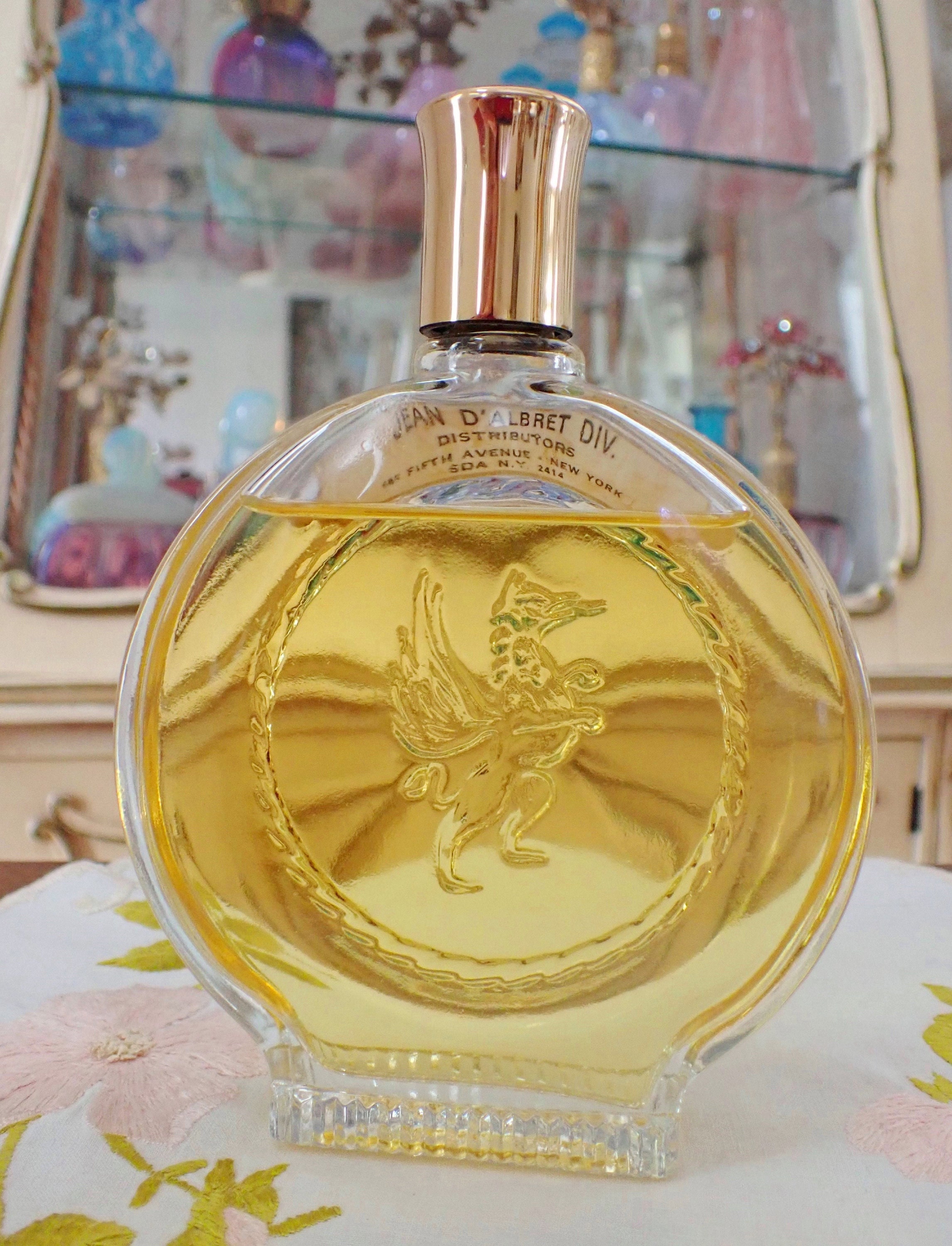 ボディソープ Jean D'Albret Casaque Eaude Cologne3.7oz Vintage 1960s Jean D'albret CASAQUE Eau De Cologne EDC Parfumee