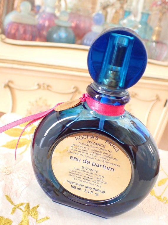 Vintage 1980s 1987 Original Formula Classic Rochas BYZANCE Eau De