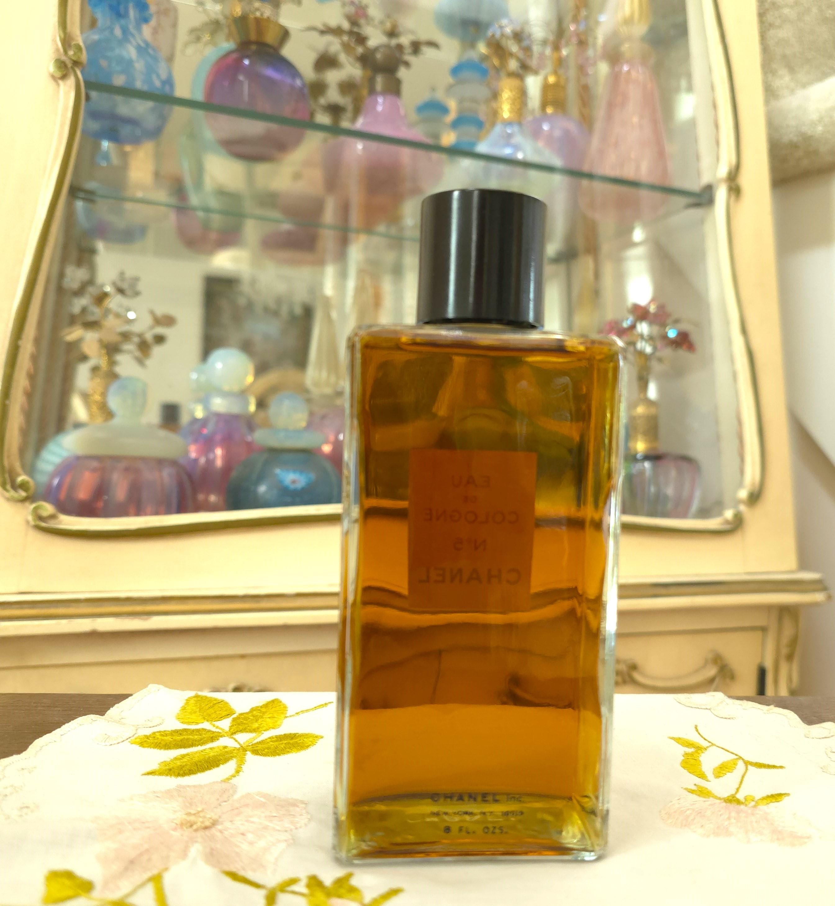 Vintage 1960s Chanel No. 5 Eau De Cologne EDC HUGE 8 Oz 240ml