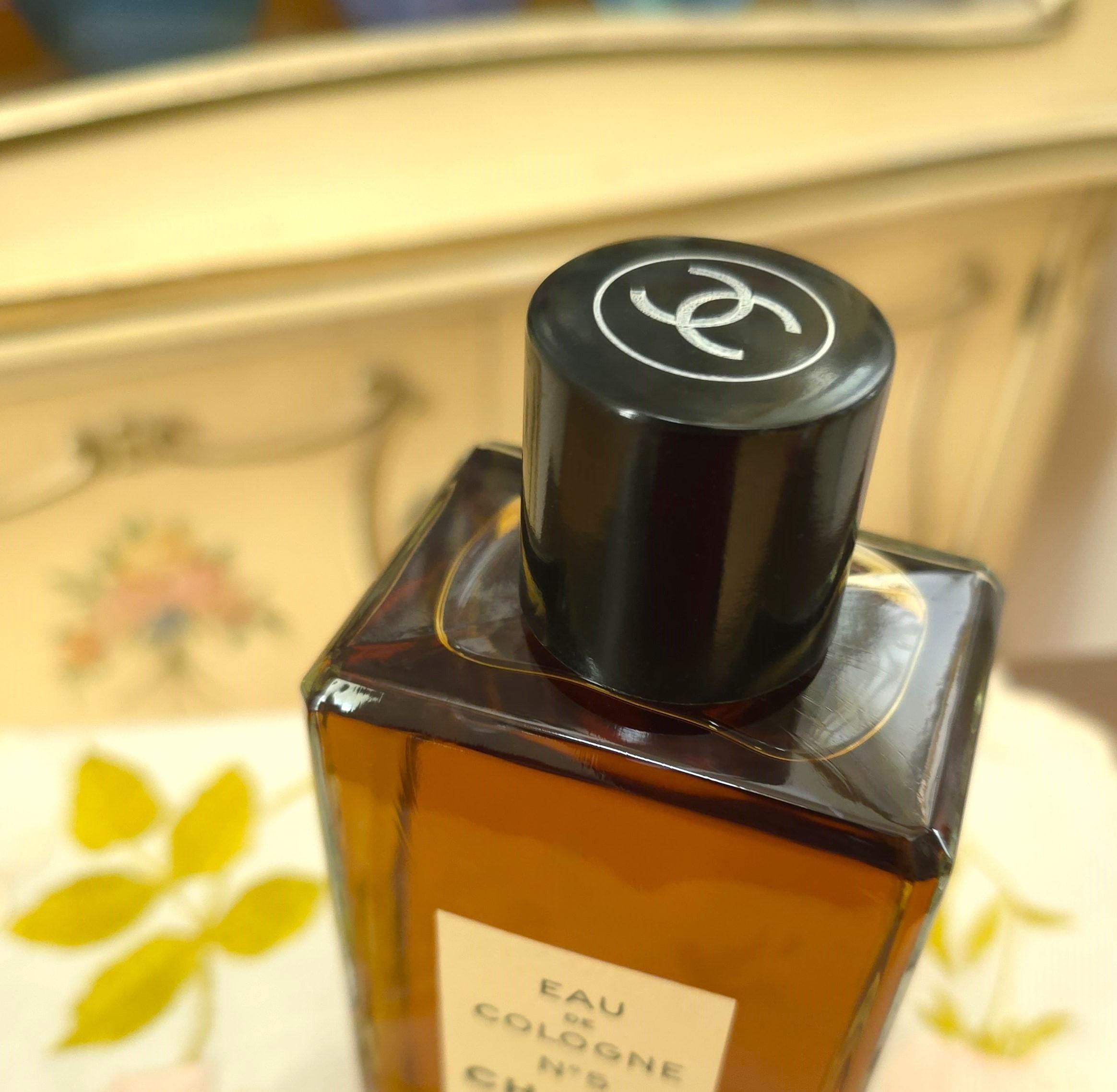 Vintage 1960s Chanel No. 5 Eau De Cologne EDC HUGE 8 Oz 240ml