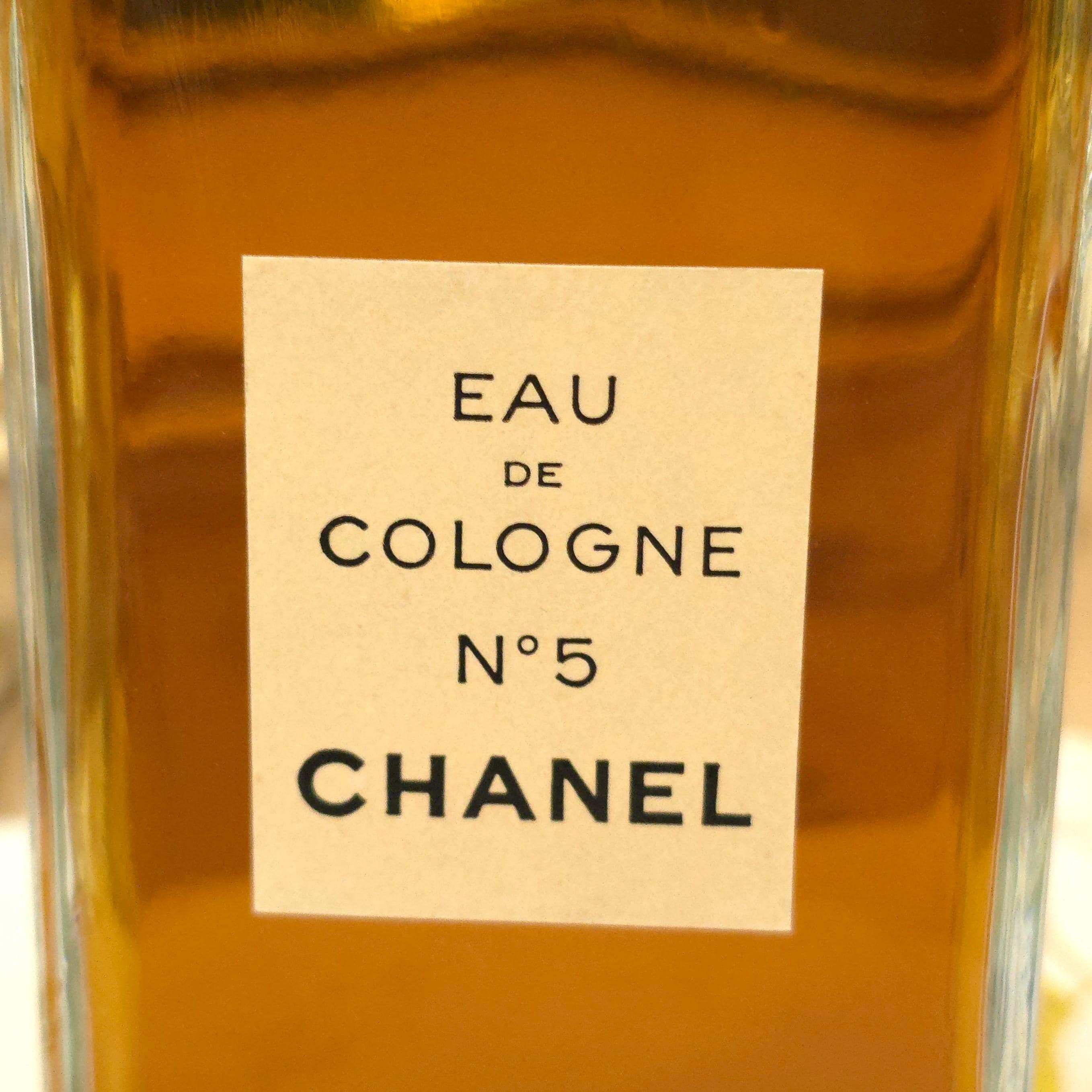 Vintage 1960s Chanel No. 5 Eau De Cologne EDC HUGE 8 Oz 240ml
