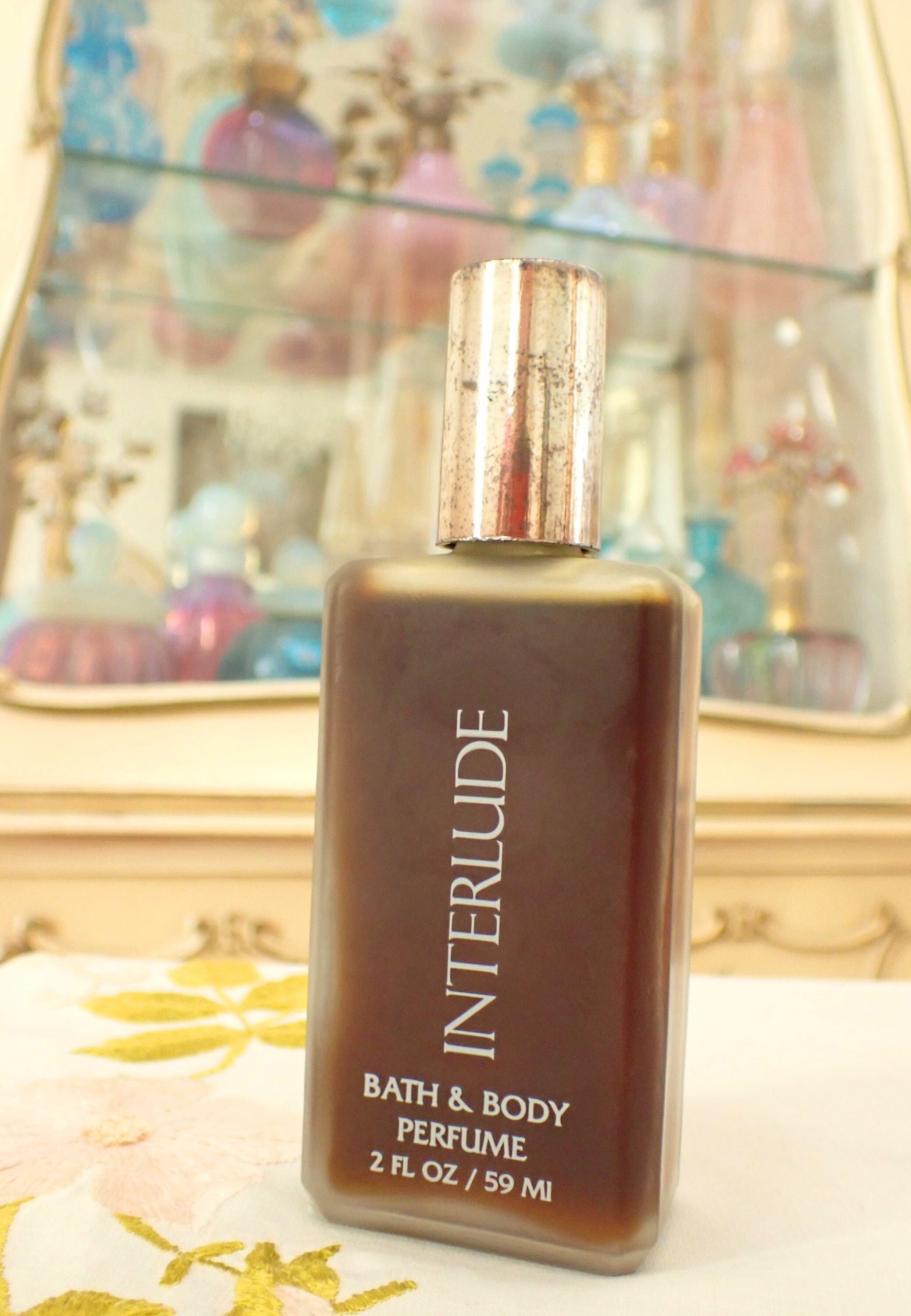 Vintage Early 1990s Frances Denney INTERLUDE Bath & Body Perfume