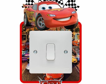 Disney Cars Light Switch Sticker