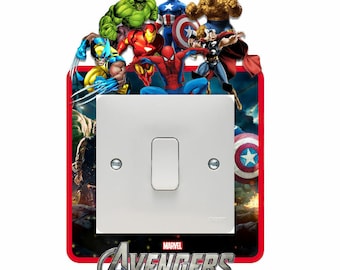 Avengers Light Switch Sticker