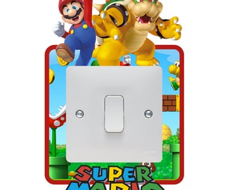 Super Mario Light Switch Sticker