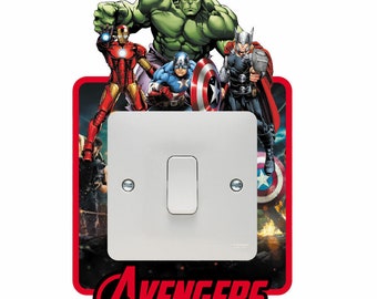 Avengers Light Switch Sticker