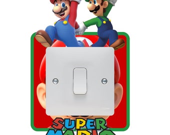 Super Mario Light Switch Sticker