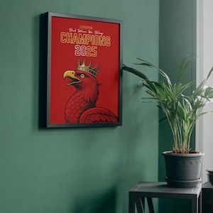 Liverbird Crown Poster
