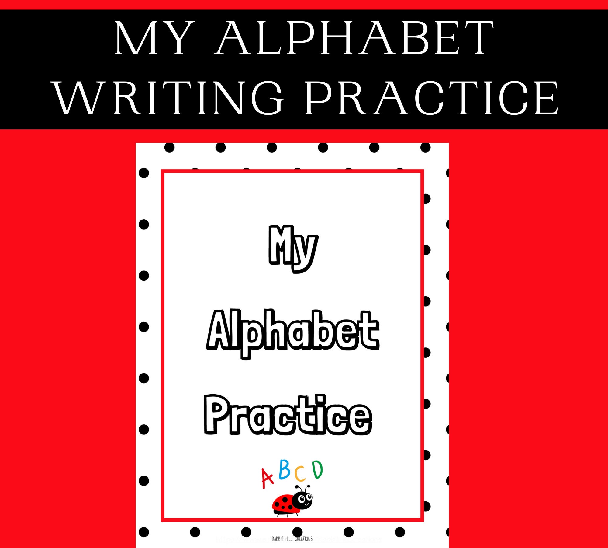 ABC Handwriting Practice Printables - Etsy