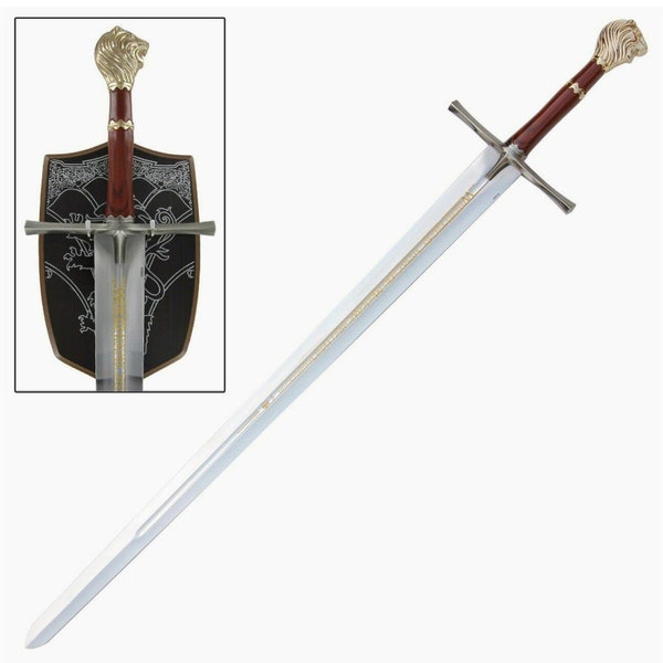 Beautiful handmade Generic Chronicles Of Narnia Prince Sword Replica [Gold]