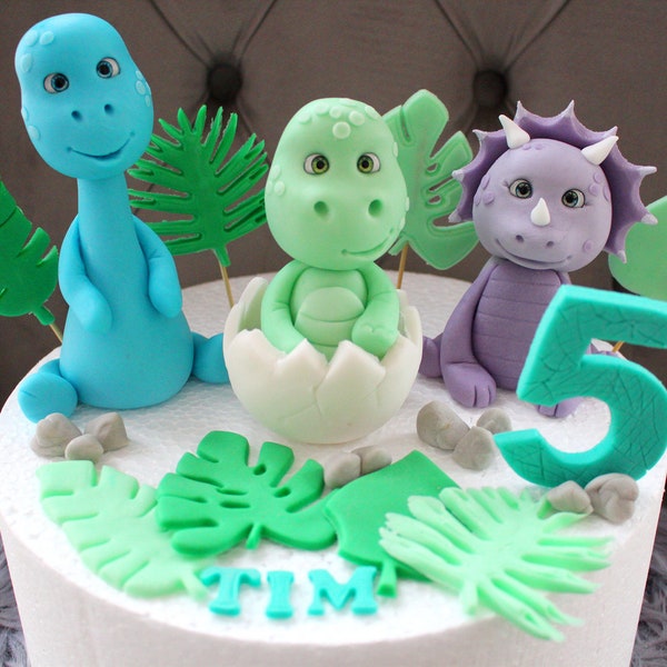 Fondant Figuren, Tortendeko Dino