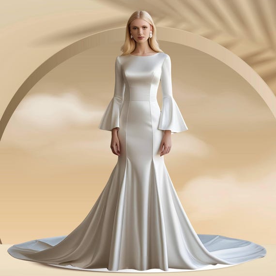 wedding dresses vintage look Vintage Style Full A-Line Wedding Dress