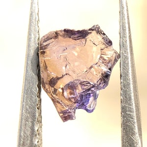 Zoisite Purple Brown Tanzanite Rough, 8x7 MM 1.30 Carats Loose Blue Color Tanzanite Raw, Unheated Tanzanite Healing Crystal, Stunning Rough