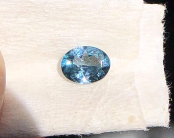 Ocean Blue Tanzanite, 4x3 MM Oval Cut Loose Gemstone