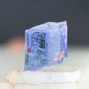5 MM Natural Zoisite Tanzanite Rough, Loose Stunning Purple Blue Beautiful Color Tanzanite Raw, Rare Tanzanite Crystal For Making Gemstone.